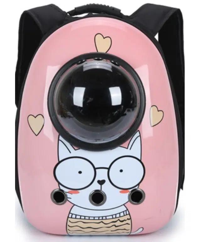 Σακίδιο Πλάτης Μεταφοράς για Σκυλάκια & Γάτες 42x32x29εκ Με Σχέδιο Γατάκι Σακίδιο Πλάτης Μεταφοράς για Σκυλάκια & Γάτες 42x32x29εκ Με Σχέδιο Γατάκι