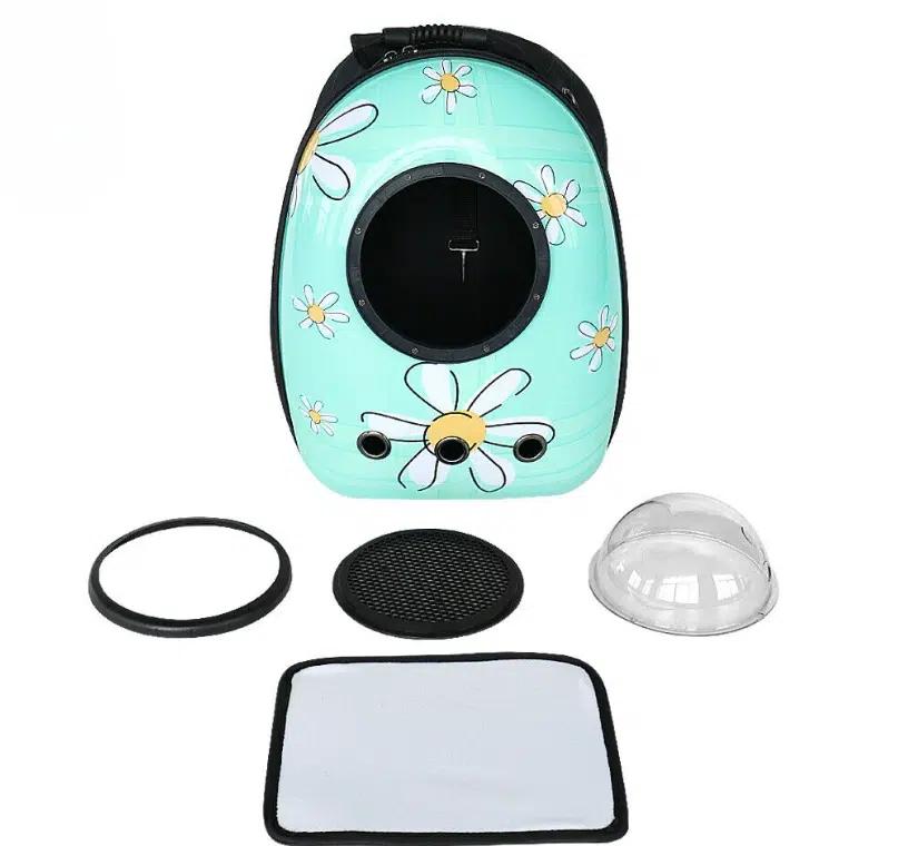 Σακίδιο Πλάτης Μεταφοράς για Σκυλάκια & Γάτες 42x32x29εκ Με Σχέδιο Μαργαρίτα Σακίδιο Πλάτης Μεταφοράς για Σκυλάκια & Γάτες 42x32x29εκ Με Σχέδιο Μαργαρίτα