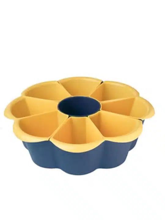 Σαλατιέρα - Ορντεβιέρα με Χωρίσματα 34x12cm Πλαστική – Μπλε Σαλατιέρα - Ορντεβιέρα με Χωρίσματα 34x12cm Πλαστική – Μπλε