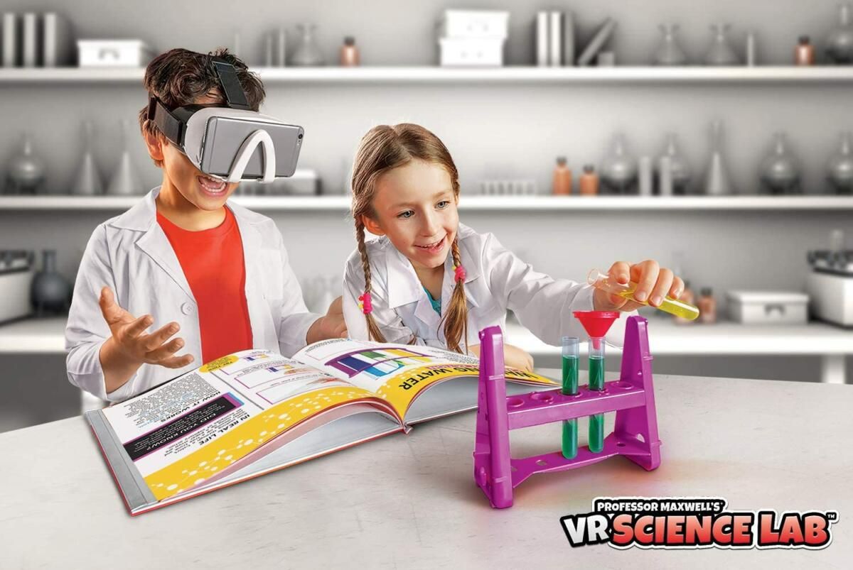 Science Lab VR Επιστημονικό Σετ Εικονικής Πραγματικότητας του Καθηγητή Maxwel με VR Γυαλία Ελληνική Ἑκδοση - Abacus Brands Science Lab VR Επιστημονικό Σετ Εικονικής Πραγματικότητας του Καθηγητή Maxwel με VR Γυαλία Ελληνική Ἑκδοση - Abacus Brands