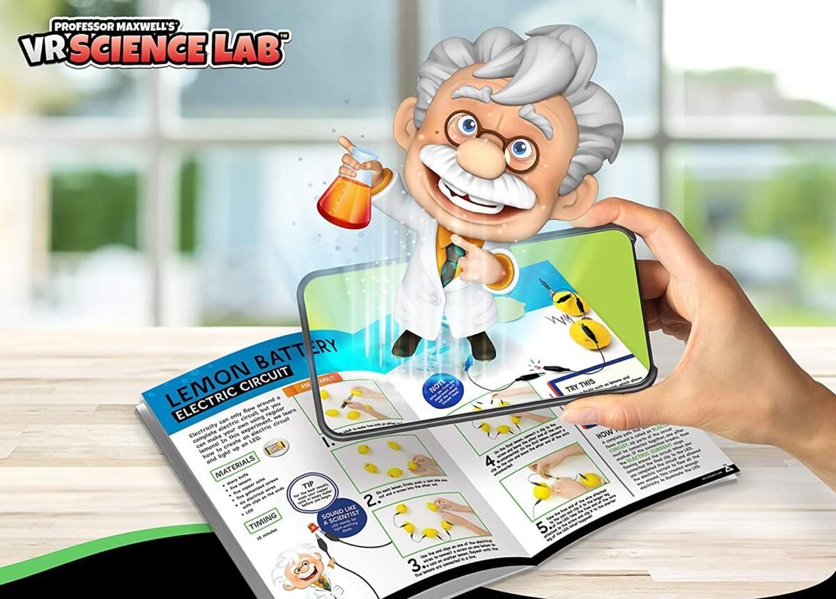 Science Lab VR Επιστημονικό Σετ Εικονικής Πραγματικότητας του Καθηγητή Maxwel με VR Γυαλία Ελληνική Ἑκδοση - Abacus Brands Science Lab VR Επιστημονικό Σετ Εικονικής Πραγματικότητας του Καθηγητή Maxwel με VR Γυαλία Ελληνική Ἑκδοση - Abacus Brands