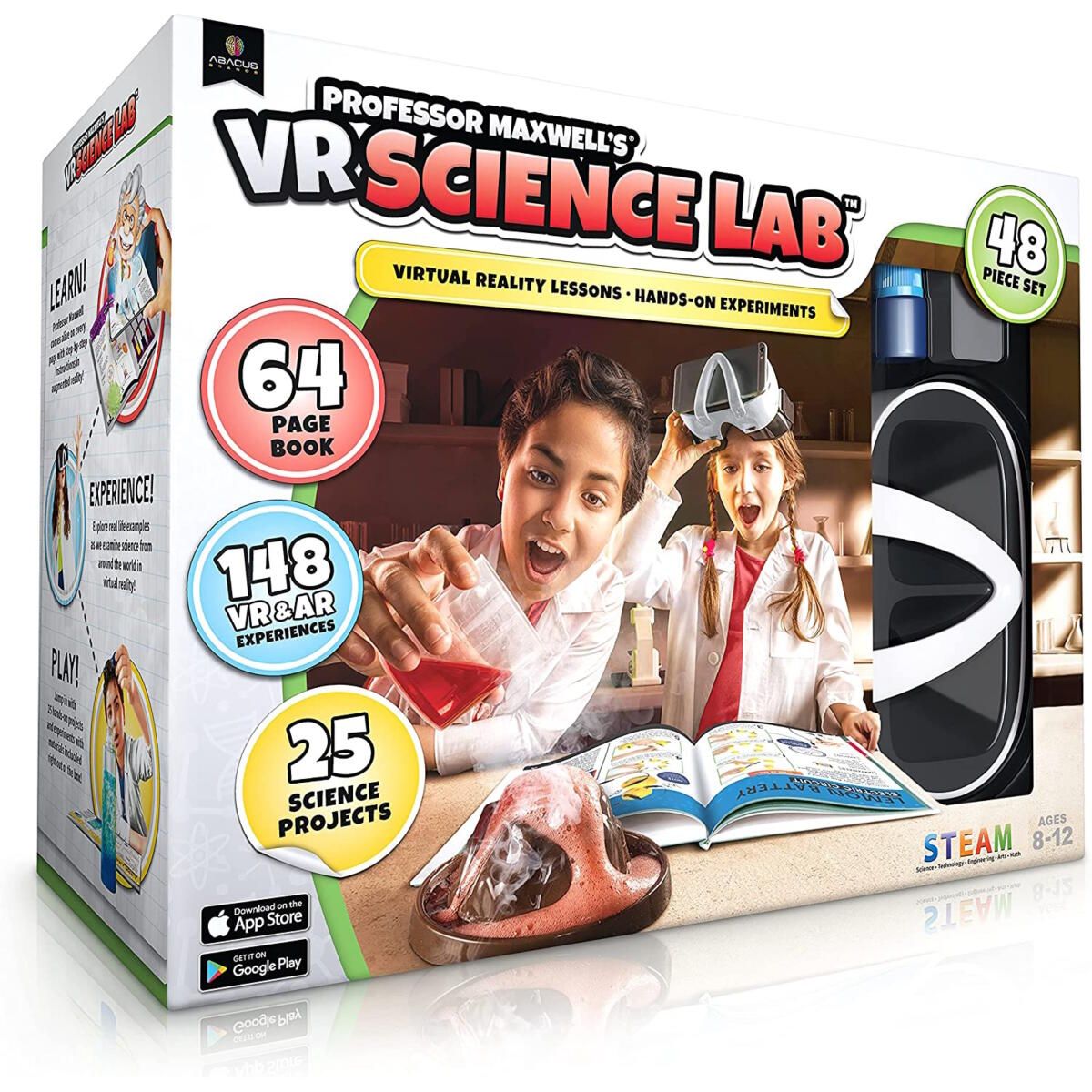 Science Lab VR Επιστημονικό Σετ Εικονικής Πραγματικότητας του Καθηγητή Maxwel με VR Γυαλία Ελληνική Ἑκδοση - Abacus Brands Science Lab VR Επιστημονικό Σετ Εικονικής Πραγματικότητας του Καθηγητή Maxwel με VR Γυαλία Ελληνική Ἑκδοση - Abacus Brands