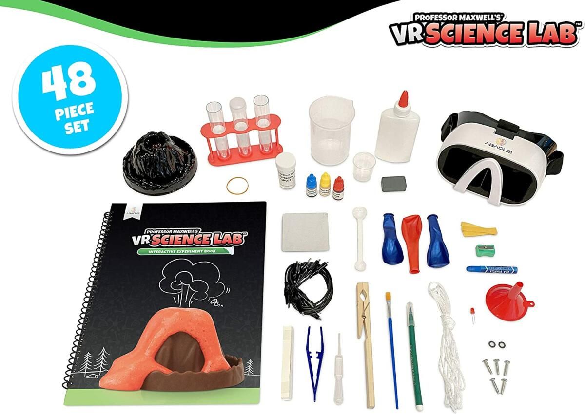 Science Lab VR Επιστημονικό Σετ Εικονικής Πραγματικότητας του Καθηγητή Maxwel με VR Γυαλία Ελληνική Ἑκδοση - Abacus Brands Science Lab VR Επιστημονικό Σετ Εικονικής Πραγματικότητας του Καθηγητή Maxwel με VR Γυαλία Ελληνική Ἑκδοση - Abacus Brands