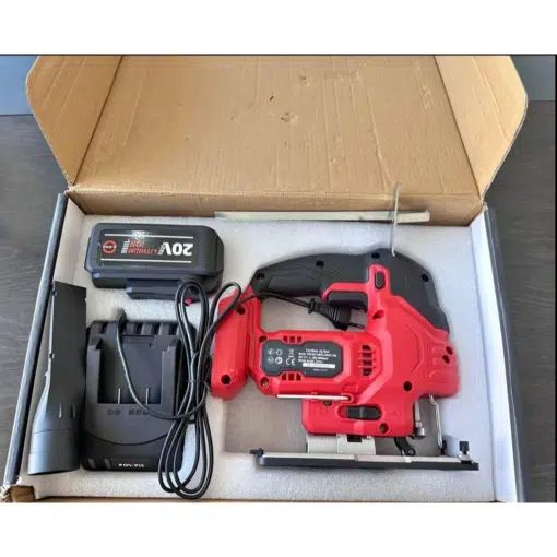 Σέγα Μπαταρίας 20V - 4Ah Με Φορτιστή Βαλιτσάκι Powfit Battery Jig Saw Σέγα Μπαταρίας 20V - 4Ah Με Φορτιστή Βαλιτσάκι Powfit Battery Jig Saw