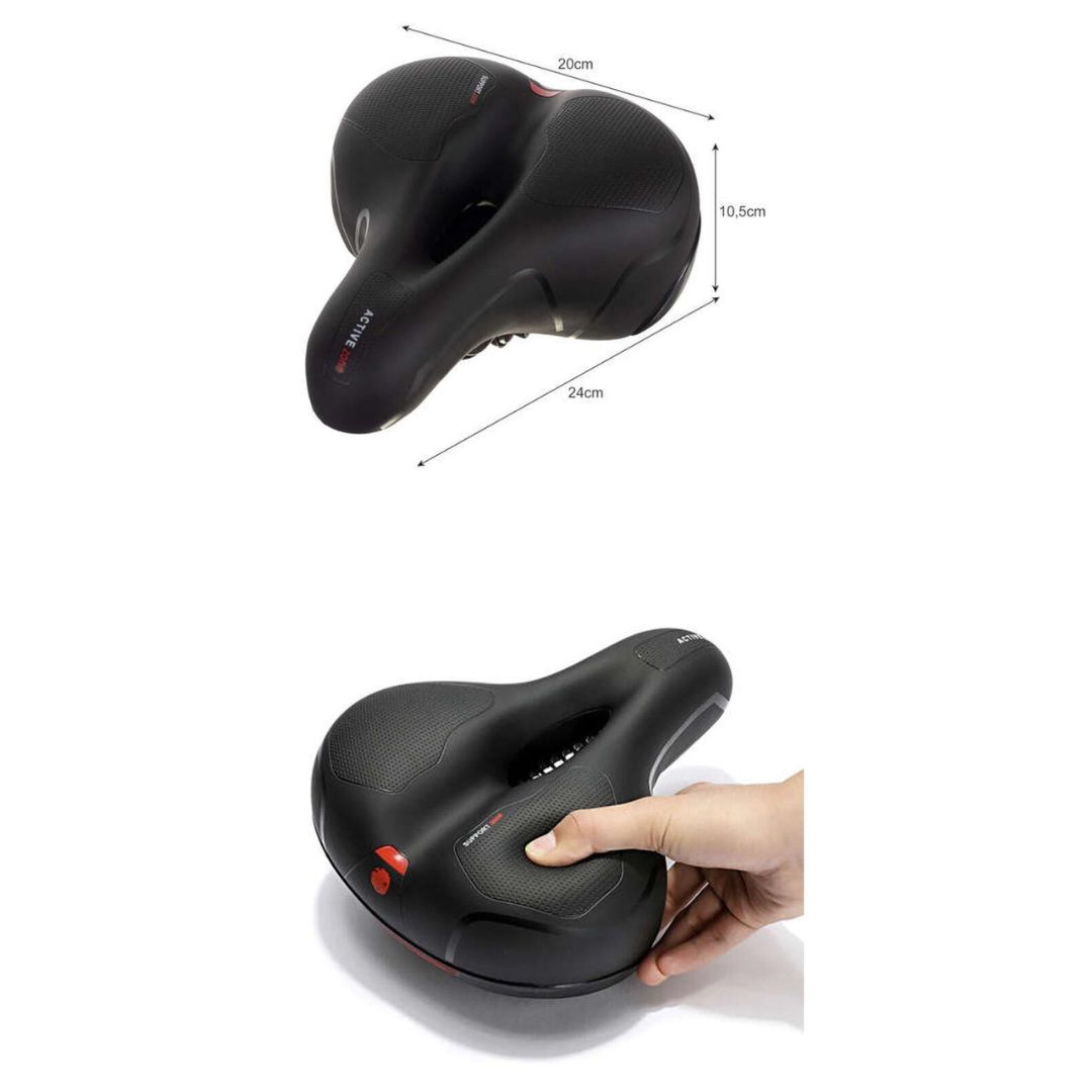 Σέλα Ποδηλάτου με Αεραγωγό & 5 Λειτουργίες Φωτισμού - 24 x 10.5 x 20 cm Σέλα Ποδηλάτου με Αεραγωγό & 5 Λειτουργίες Φωτισμού - 24 x 10.5 x 20 cm