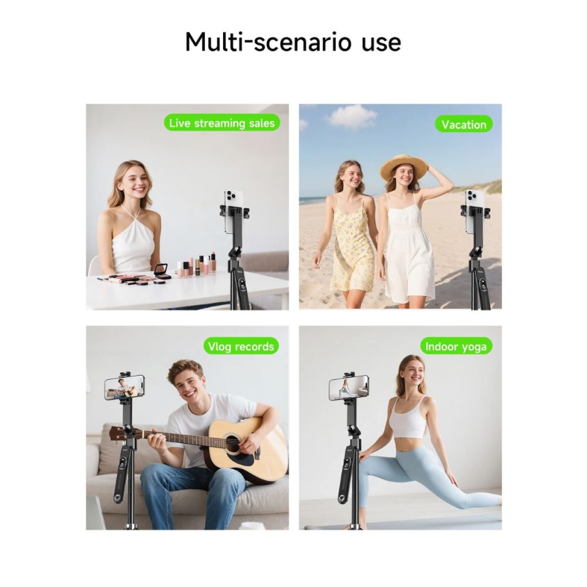 Selfie Stick και Τρίποδο Κινητού 2-σε-1 με Bluetooth Τηλεχειριστήριο Μαύρο HOCO K32 Selfie Stick και Τρίποδο Κινητού 2-σε-1 με Bluetooth Τηλεχειριστήριο Μαύρο HOCO K32