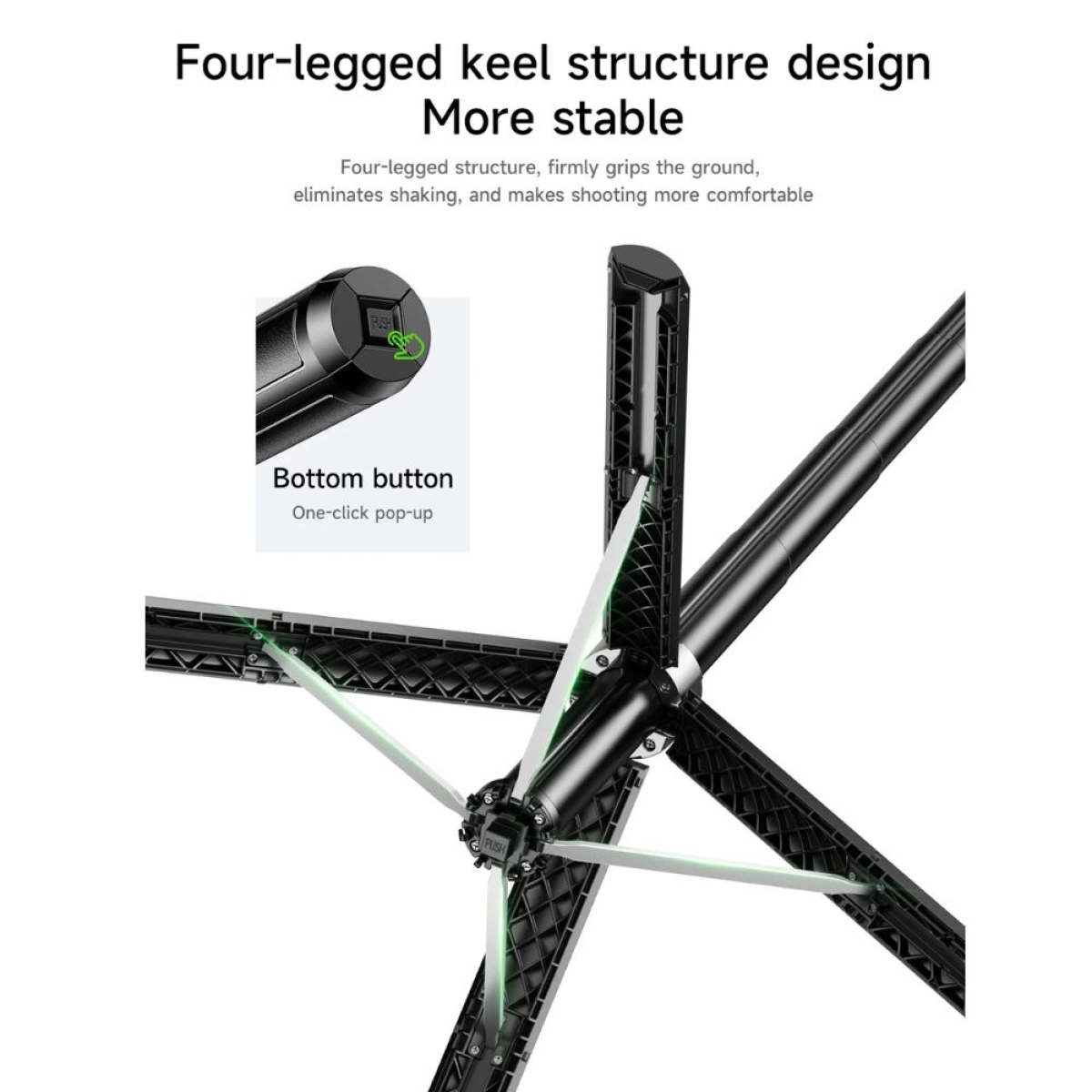 Selfie Stick και Τρίποδο Κινητού 2-σε-1 με Bluetooth Τηλεχειριστήριο Μαύρο HOCO K32 Selfie Stick και Τρίποδο Κινητού 2-σε-1 με Bluetooth Τηλεχειριστήριο Μαύρο HOCO K32