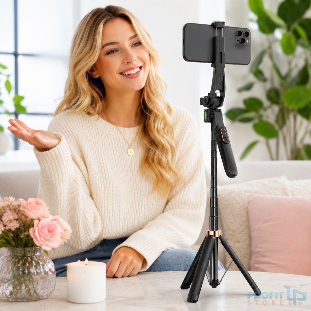 Selfie Stick Τρίποδο Andowl Q30 με Bluetooth & Περιστροφή 360° – Επαγγελματικές Λήψεις | Αναδιπλούμενο, Συμβατό με Smartphone, Για Vlog & Ταξίδια Selfie Stick Τρίποδο Andowl Q30 με Bluetooth & Περιστροφή 360° – Επαγγελματικές Λήψεις | Αναδιπλούμενο, Συμβατό με Smartphone, Για Vlog & Ταξίδια