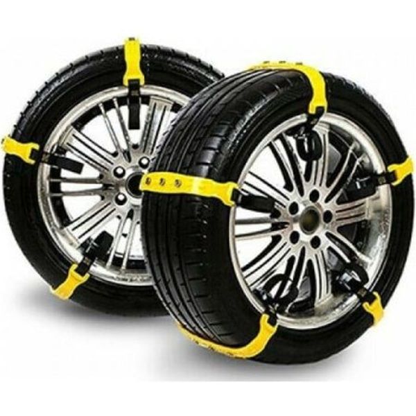 Σετ 10 Αντιολισθητικές Αλυσίδες - Δέστρες Χιονιού – Δρόμου – Λάσπης Πλαστικές Σετ 10 Αντιολισθητικές Αλυσίδες - Δέστρες Χιονιού – Δρόμου – Λάσπης Πλαστικές