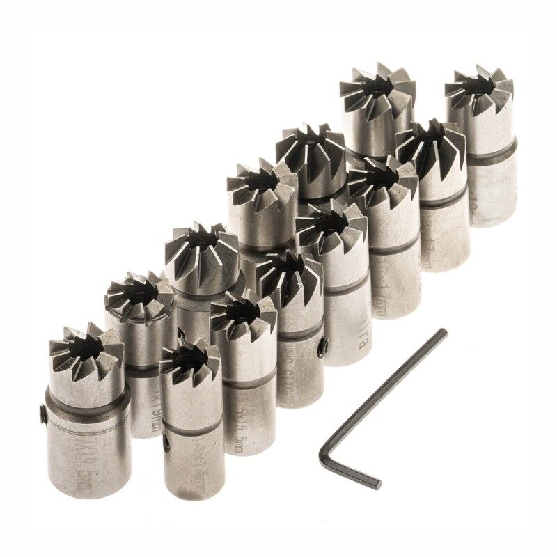 Σετ 17 Τεμαχίων Φρέζες Καθαρισμού Έδρας Μπεκ Ψεκασμού Diesel Σετ 17 Τεμαχίων Φρέζες Καθαρισμού Έδρας Μπεκ Ψεκασμού Diesel