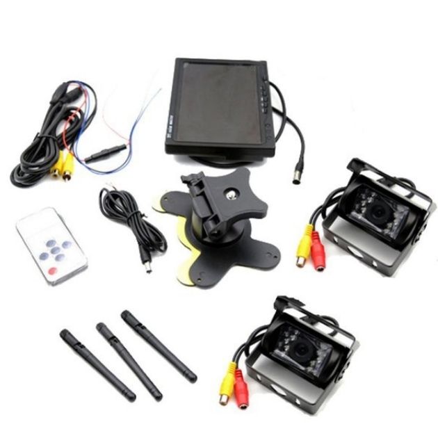 Σετ 2 Ασύρματες Κάμερες Οπισθοπορείας Αυτοκινήτου με Οθόνη Σετ 2 Ασύρματες Κάμερες Οπισθοπορείας Αυτοκινήτου με Οθόνη