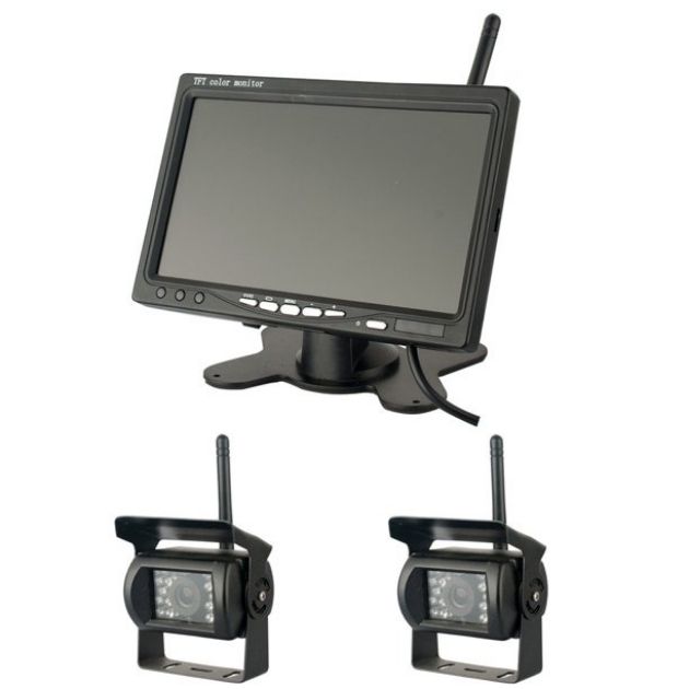 Σετ 2 Ασύρματες Κάμερες Οπισθοπορείας Αυτοκινήτου με Οθόνη Σετ 2 Ασύρματες Κάμερες Οπισθοπορείας Αυτοκινήτου με Οθόνη