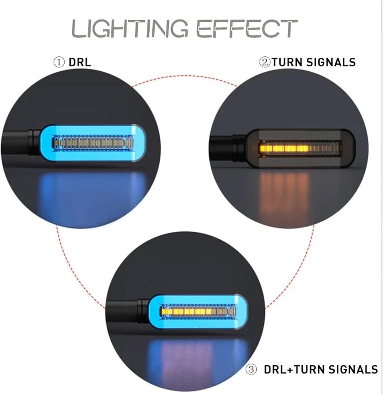 Σετ 2 σε 1 Δυναμικά LED Φλας Μοτοσυκλέτας & Κόκκινο Φως Φρένων - Αδιάβροχα IPX6 Σετ 2 σε 1 Δυναμικά LED Φλας Μοτοσυκλέτας & Κόκκινο Φως Φρένων - Αδιάβροχα IPX6