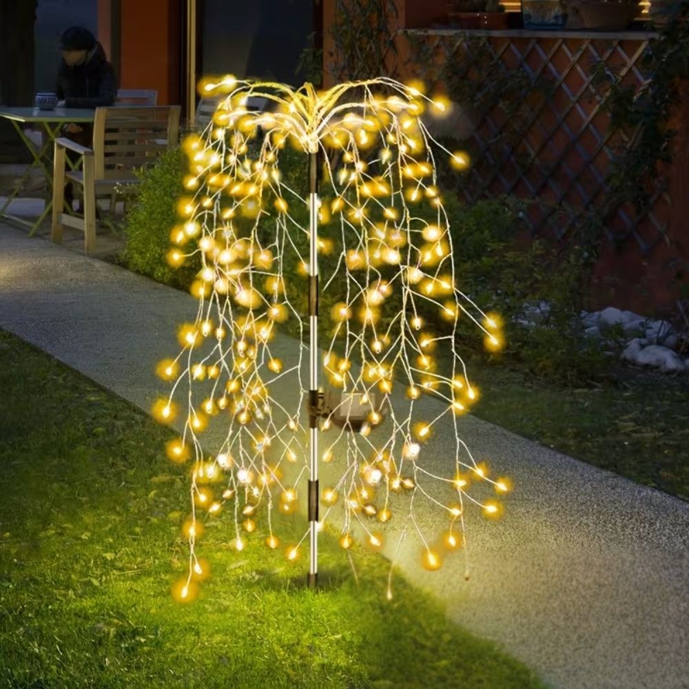 Σετ 2 τμχ Ηλιακά Φωτάκια LED Εξωτερικού Χώρου 200 LED IP44 – Κρεμαστά με 8 Λειτουργίες Σετ 2 τμχ Ηλιακά Φωτάκια LED Εξωτερικού Χώρου 200 LED IP44 – Κρεμαστά με 8 Λειτουργίες
