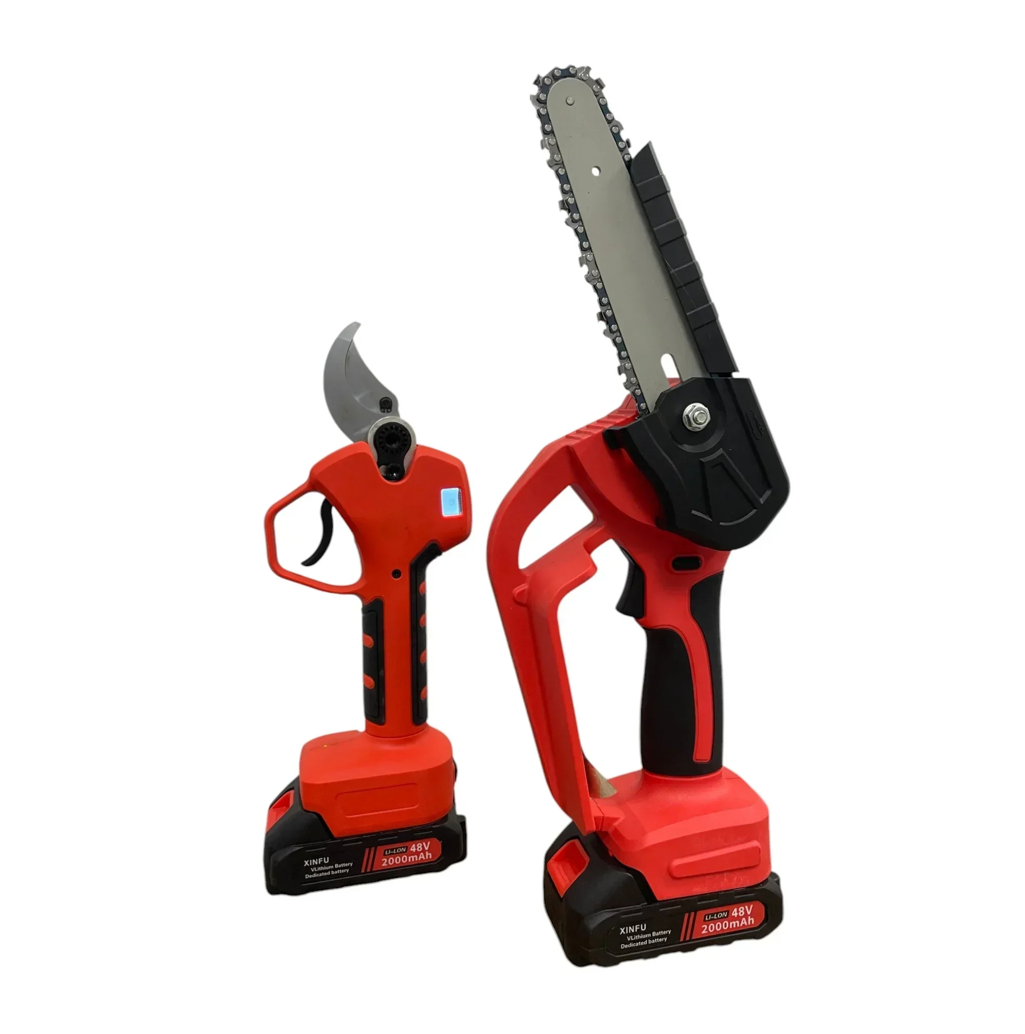 Σετ 3 σε 1 Αλυσοπρίονο – Ψαλίδι Επαναφορτιζόμενο με Τηλεσκοπικό Κοντάρι 2.2m & 2 Μπαταρίες 48V Σετ 3 σε 1 Αλυσοπρίονο – Ψαλίδι Επαναφορτιζόμενο με Τηλεσκοπικό Κοντάρι 2.2m & 2 Μπαταρίες 48V