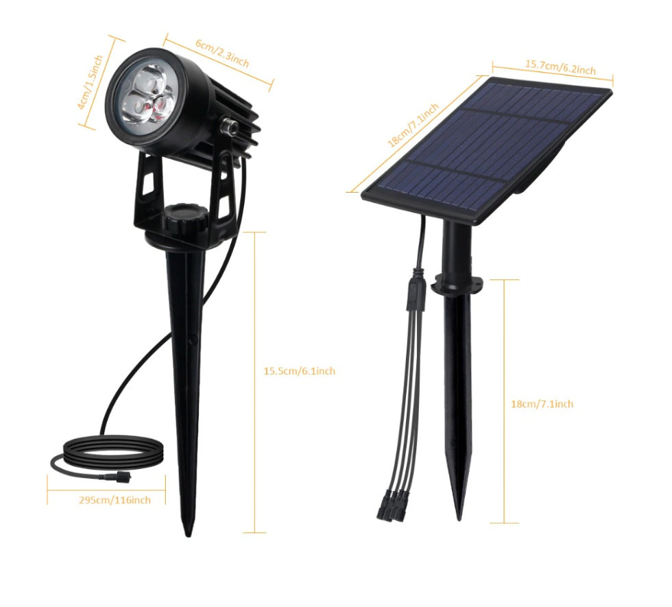 Σετ 4 Καρφωτά Ηλιακά Φωτιστικά Θερμό Λευκό 3000K με Φωτοκύτταρο, Αυτόματη Λειτουργία και Προστασία IP65 4x3εκ. Σετ 4 Καρφωτά Ηλιακά Φωτιστικά Θερμό Λευκό 3000K με Φωτοκύτταρο, Αυτόματη Λειτουργία και Προστασία IP65 4x3εκ.