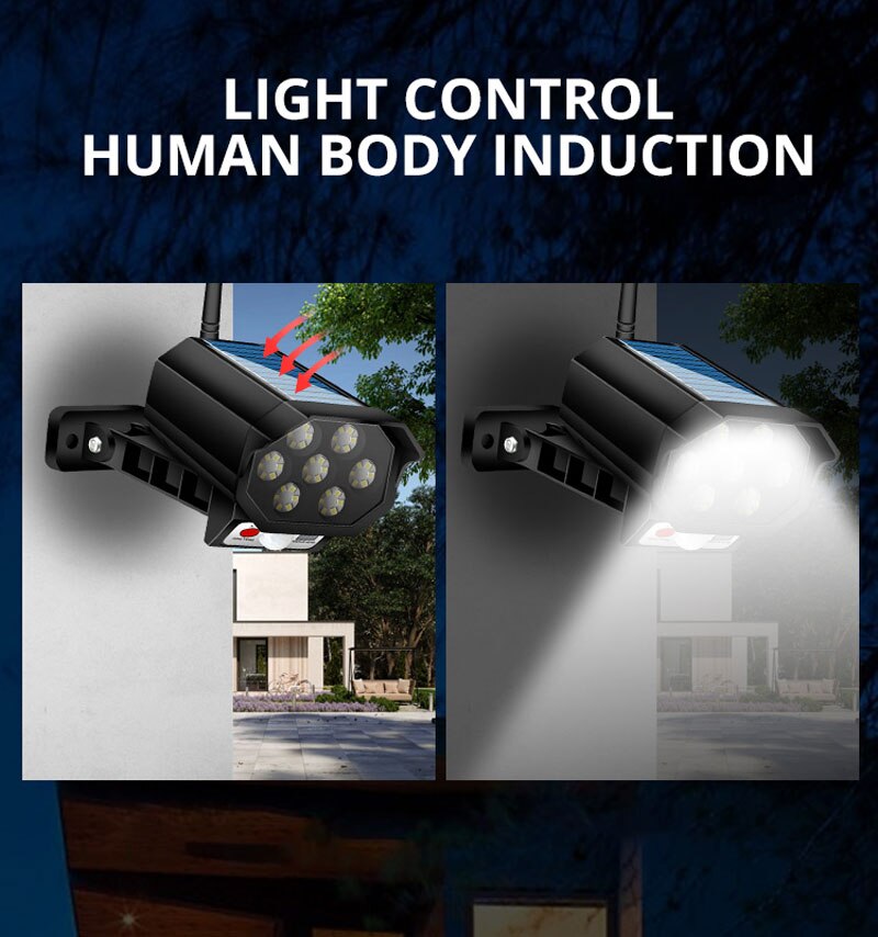 Mini Αδιάβροχο Ηλιακό 42 LED Φωτιστικό Δρόμου & Ομοίωμα Κάμερας Ασφαλείας Dummy με Φωτοκύτταρο, Αισθητήρα Κίνησης & Τηλεχειριστήριο - Μαύρο Mini Αδιάβροχο Ηλιακό 42 LED Φωτιστικό Δρόμου & Ομοίωμα Κάμερας Ασφαλείας Dummy με Φωτοκύτταρο, Αισθητήρα Κίνησης & Τηλεχειριστήριο - Μαύρο