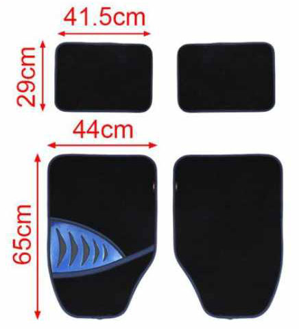 Σετ 4 τεμάχια Αντιολισθητικά Πατάκια Αυτοκινήτου KMT Style Σετ 4 τεμάχια Αντιολισθητικά Πατάκια Αυτοκινήτου KMT Style