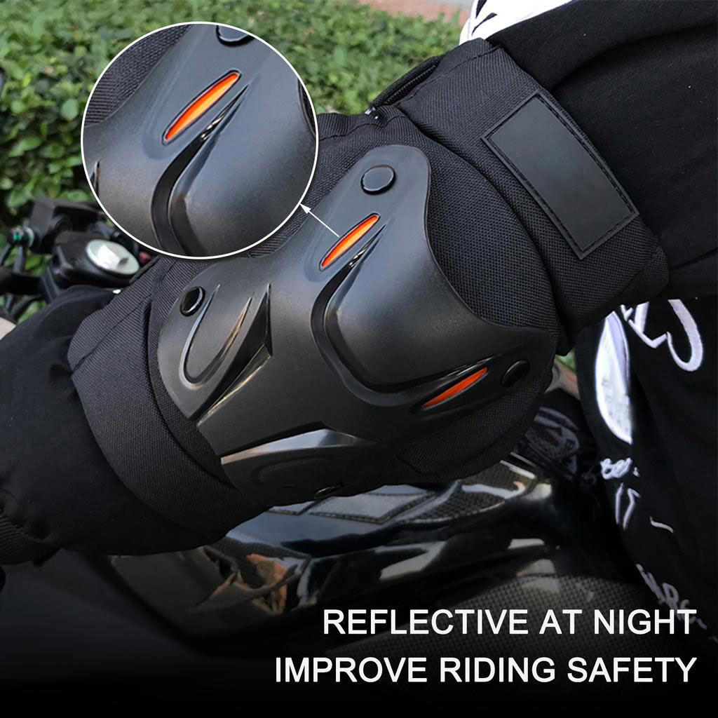 Σετ 4τμχ Προστατευτικές Επιγονατίδες & Επιαγκωνίδες Μηχανής Motowolf One Size-Μαύρο Σετ 4τμχ Προστατευτικές Επιγονατίδες & Επιαγκωνίδες Μηχανής Motowolf One Size-Μαύρο