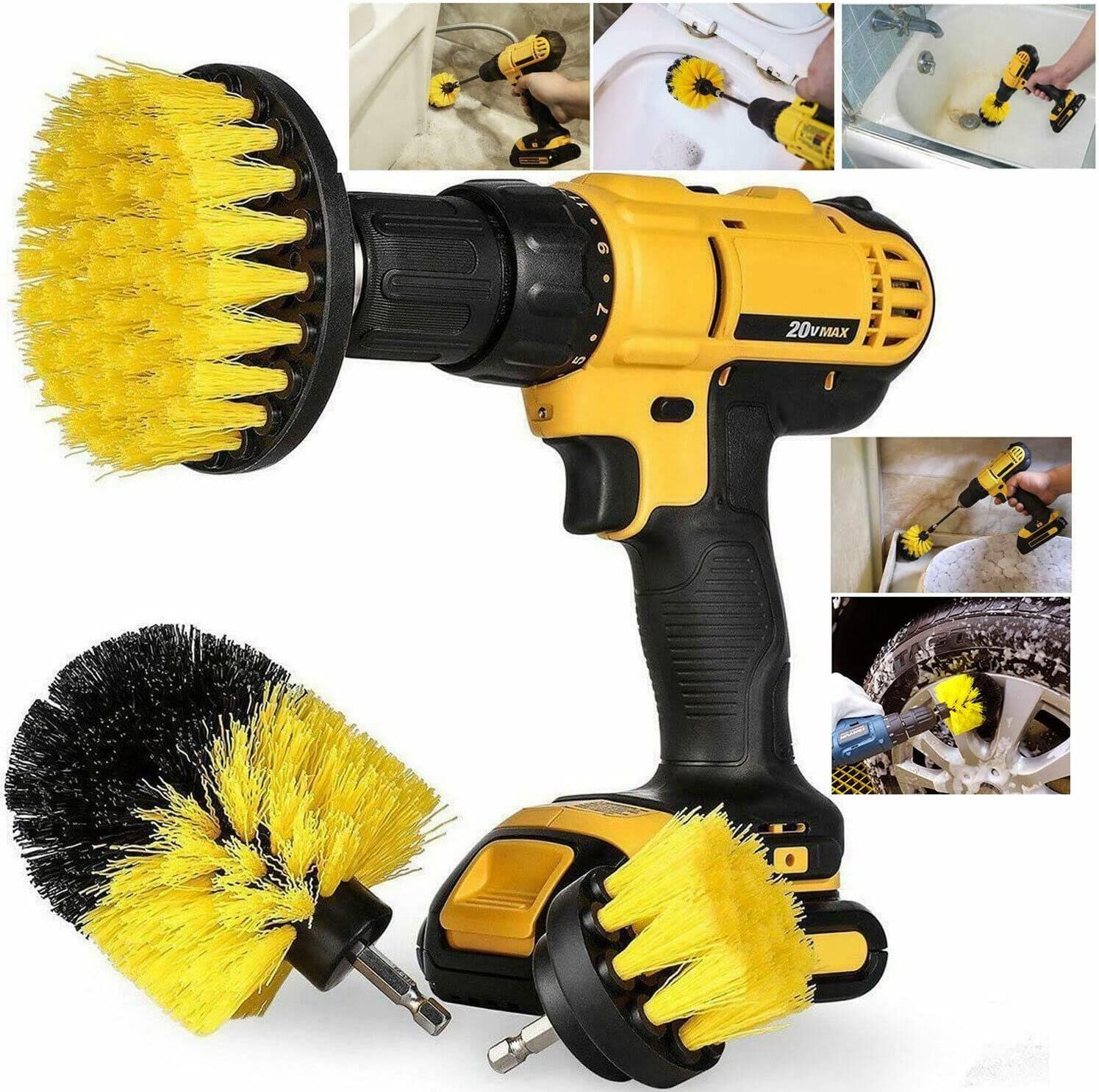 Σετ 5x Βούρτσες Καθαρισμού Γενικής Χρήσης για Δράπανο Σετ 5x Βούρτσες Καθαρισμού Γενικής Χρήσης για Δράπανο