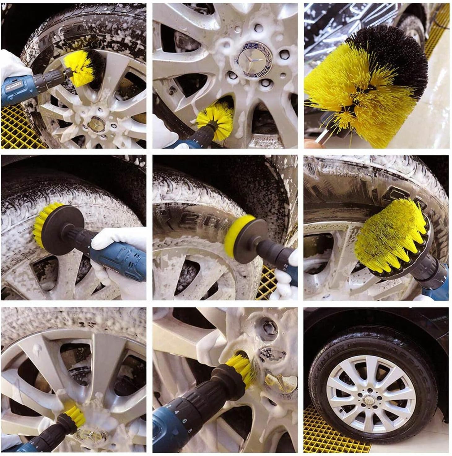 Σετ 5x Βούρτσες Καθαρισμού Γενικής Χρήσης για Δράπανο Σετ 5x Βούρτσες Καθαρισμού Γενικής Χρήσης για Δράπανο