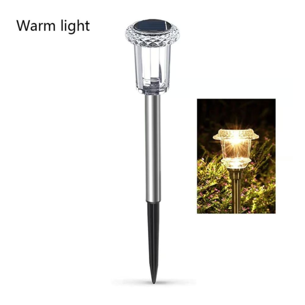 Σετ 6 Καρφωτά Αδιάβροχα Ηλιακά Φωτιστικά Κήπου 6W με Φως Θερμού Λευκού Χρώματος Arrango Σετ 6 Καρφωτά Αδιάβροχα Ηλιακά Φωτιστικά Κήπου 6W με Φως Θερμού Λευκού Χρώματος Arrango