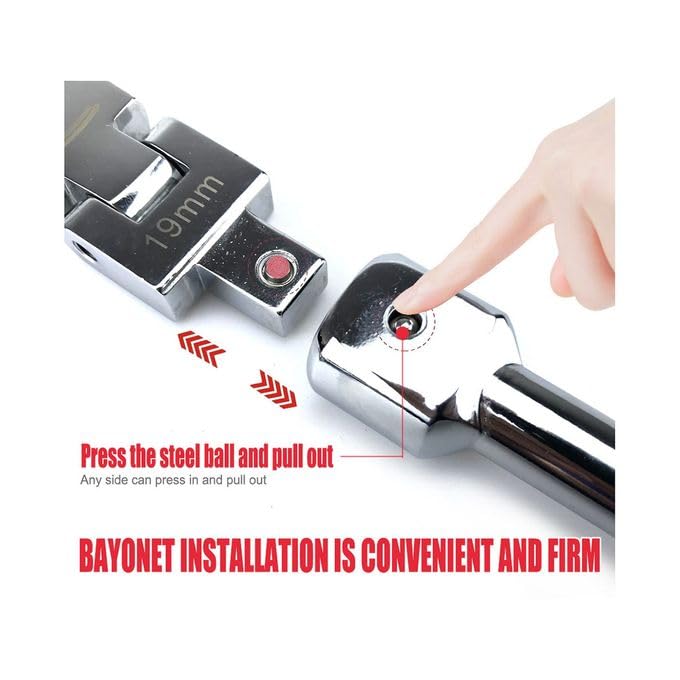 Σετ 9x Κλειδιά Γερμανοπολύγωνα Σπαστά με Λαβή - Εργαλείο Ακριβείας με Περιστροφή 180° Σετ 9x Κλειδιά Γερμανοπολύγωνα Σπαστά με Λαβή - Εργαλείο Ακριβείας με Περιστροφή 180°