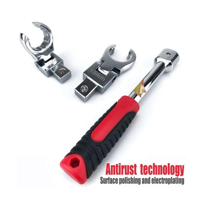 Σετ 9x Κλειδιά Γερμανοπολύγωνα Σπαστά με Λαβή - Εργαλείο Ακριβείας με Περιστροφή 180° Σετ 9x Κλειδιά Γερμανοπολύγωνα Σπαστά με Λαβή - Εργαλείο Ακριβείας με Περιστροφή 180°