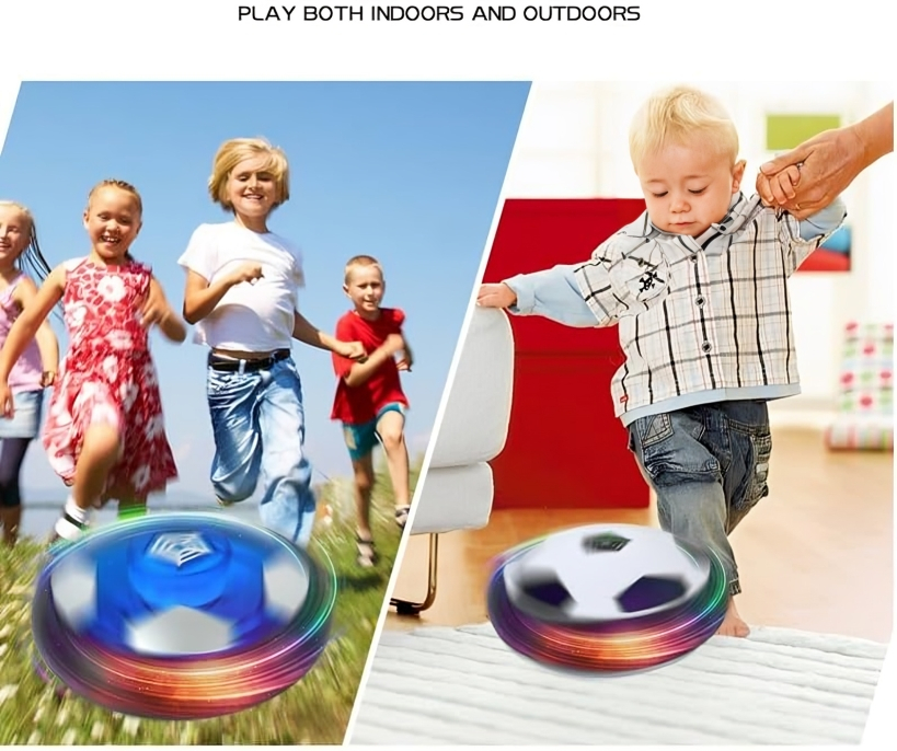 Σετ Αιωρούμενη Μπάλα Ποδοσφαίρου RGB LED με Τέρμα - Hover Soccer Σετ Αιωρούμενη Μπάλα Ποδοσφαίρου RGB LED με Τέρμα - Hover Soccer