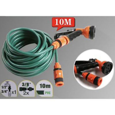 Σετ Ανέμι - Λάστιχο Ποτίσματος με Λάστιχο 10m ,Βάση Στήριξης και Πιστόλι Νερού Bossram Σετ Ανέμι - Λάστιχο Ποτίσματος με Λάστιχο 10m ,Βάση Στήριξης και Πιστόλι Νερού Bossram