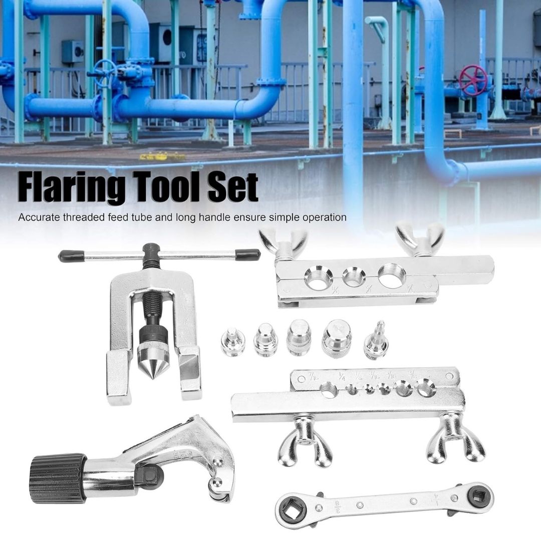 Σετ Διεύρυνσης & Κεραμιδώματος Σωλήνων 45° – 13τμχ για HVAC & Υδραυλικές Εργασίες Σετ Διεύρυνσης & Κεραμιδώματος Σωλήνων 45° – 13τμχ για HVAC & Υδραυλικές Εργασίες