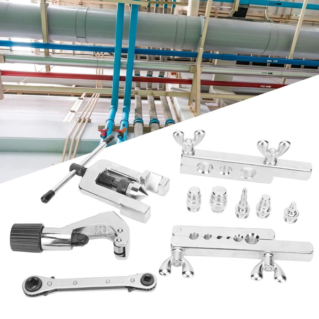 Σετ Διεύρυνσης & Κεραμιδώματος Σωλήνων 45° – 13τμχ για HVAC & Υδραυλικές Εργασίες Σετ Διεύρυνσης & Κεραμιδώματος Σωλήνων 45° – 13τμχ για HVAC & Υδραυλικές Εργασίες