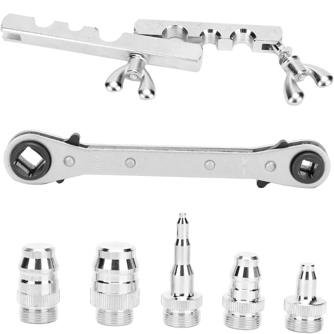 Σετ Διεύρυνσης & Κεραμιδώματος Σωλήνων 45° – 13τμχ για HVAC & Υδραυλικές Εργασίες Σετ Διεύρυνσης & Κεραμιδώματος Σωλήνων 45° – 13τμχ για HVAC & Υδραυλικές Εργασίες