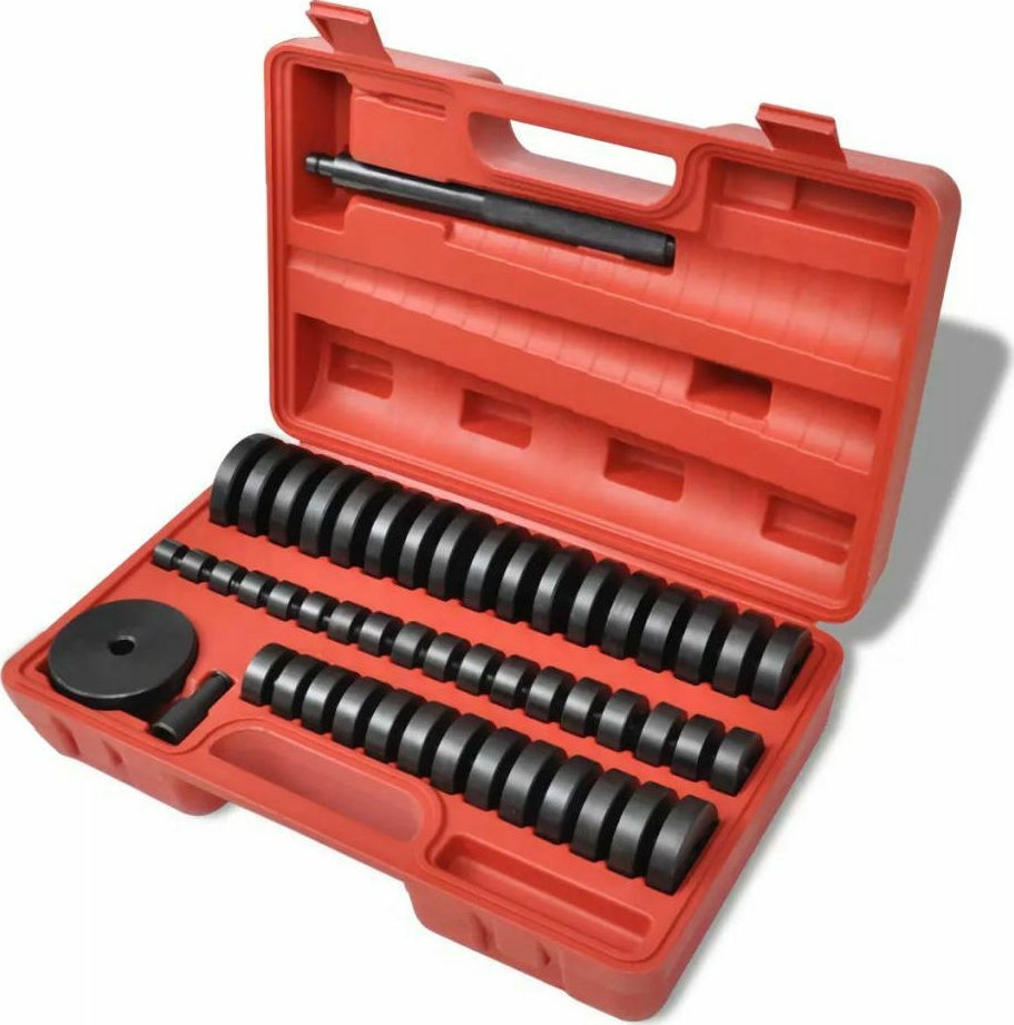 Σετ Εξαρτημάτων Τοποθέτησης Ρουλεμάν/Τσιμούχας 52 Τεμάχια σε Πλαστική Κασετίνα Σετ Εξαρτημάτων Τοποθέτησης Ρουλεμάν/Τσιμούχας 52 Τεμάχια σε Πλαστική Κασετίνα