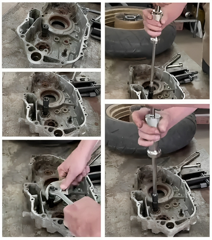 Σετ Εξωλκείς για Τυφλά Ρουλεμάν με Σφύρα Ολίσθησης - Κασετίνα 5 Τεμαχίων Σετ Εξωλκείς για Τυφλά Ρουλεμάν με Σφύρα Ολίσθησης - Κασετίνα 5 Τεμαχίων