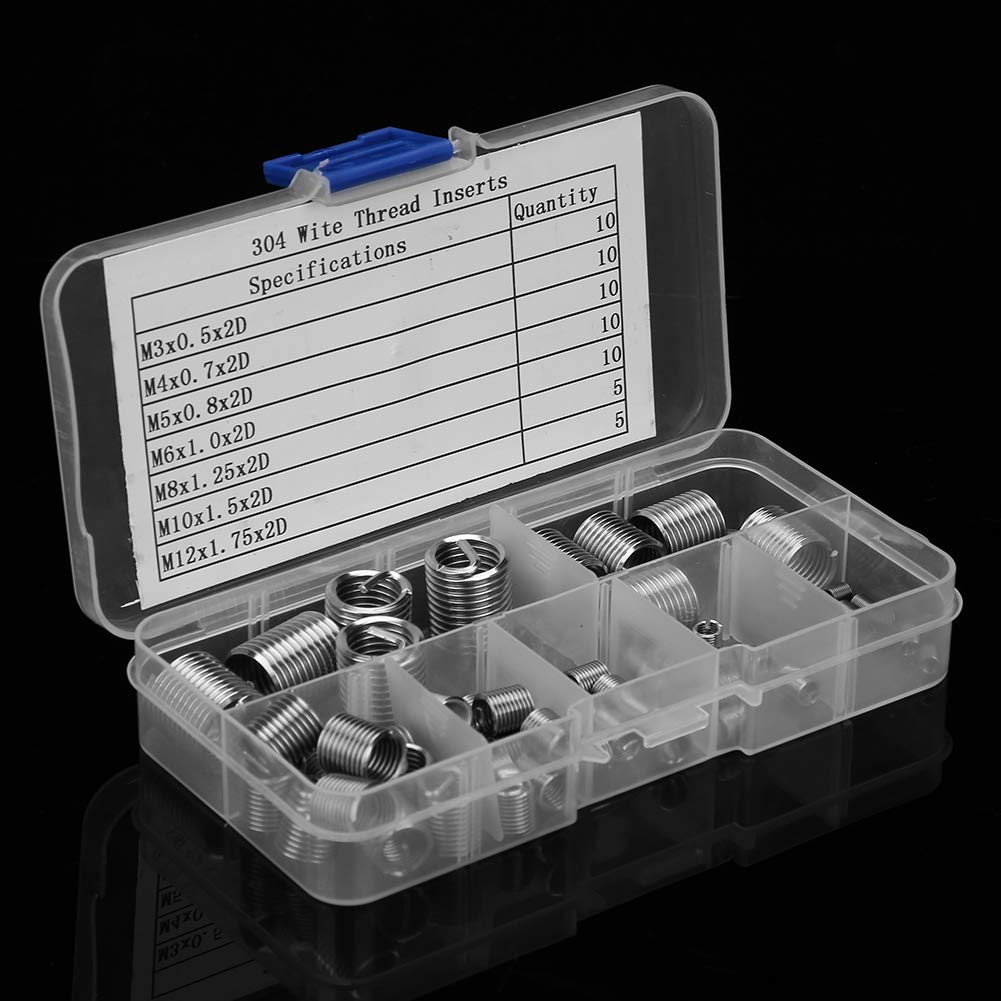 Σετ Ελατήρια Επισκευής Σπειρωμάτων σε 7 Μεγέθη - 60 Τεμάχια Σετ Ελατήρια Επισκευής Σπειρωμάτων σε 7 Μεγέθη - 60 Τεμάχια