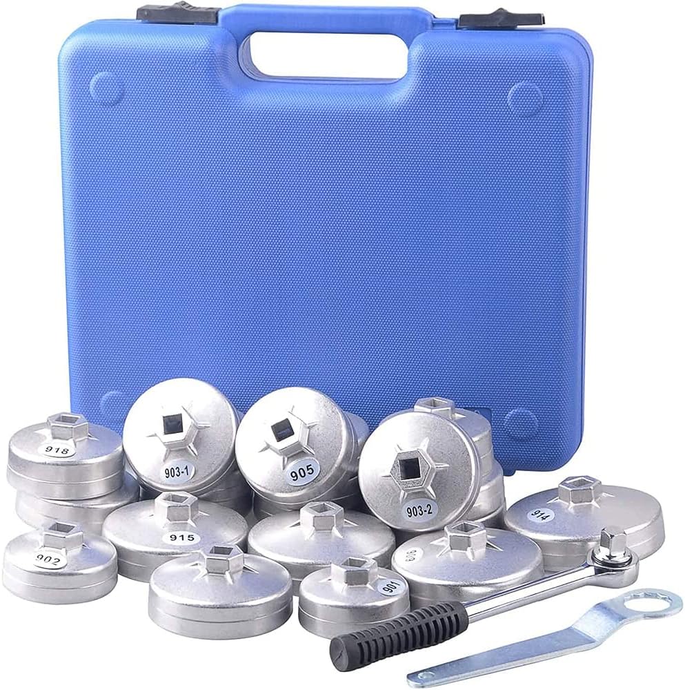 Σετ Εργαλείων Αφαίρεσης Φίλτρων Λαδιού 21τμχ με Θήκη Μεταφοράς Σετ Εργαλείων Αφαίρεσης Φίλτρων Λαδιού 21τμχ με Θήκη Μεταφοράς