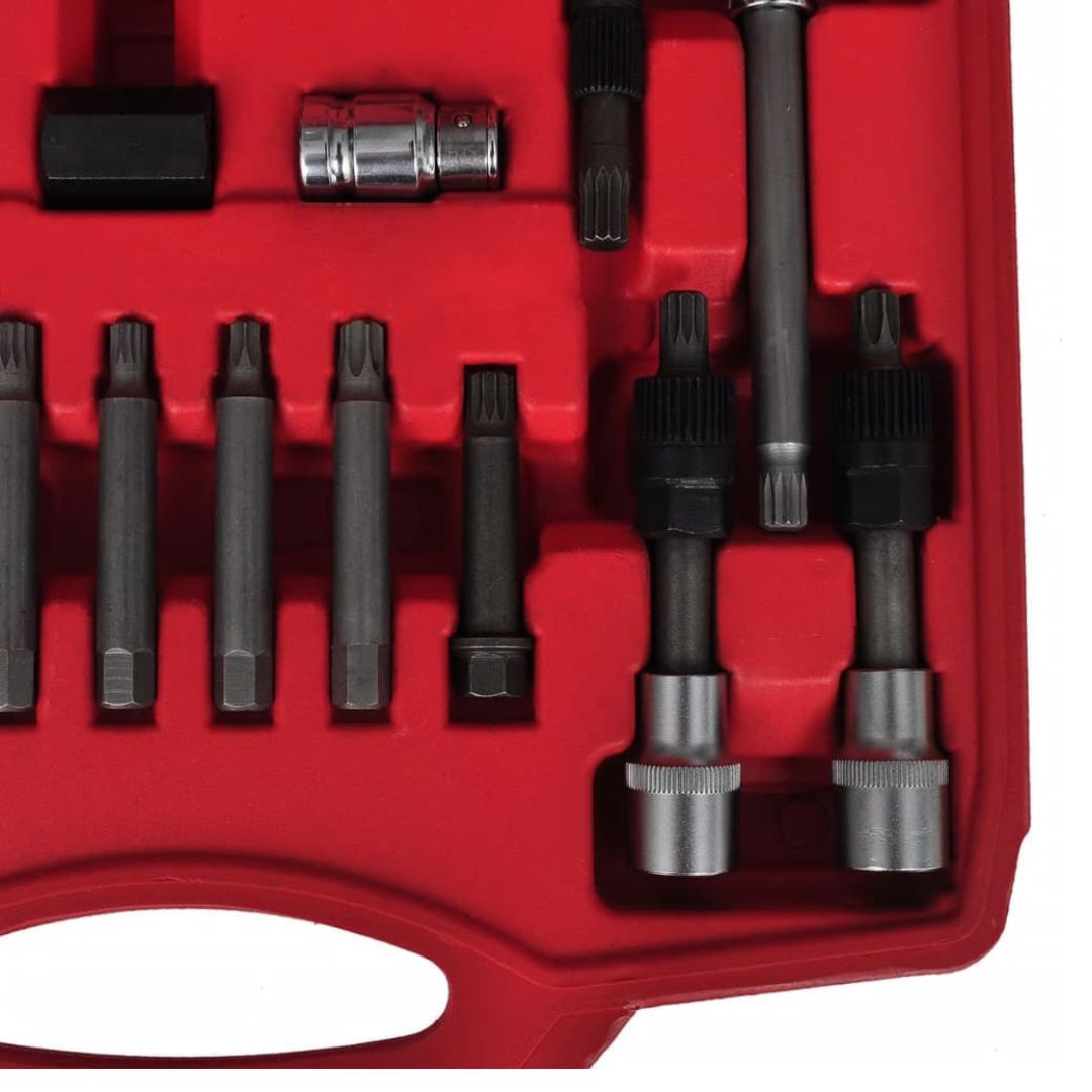 Σετ Εργαλείων Αφαίρεσης Τροχαλίας Δυναμό 22τμχ Σετ Εργαλείων Αφαίρεσης Τροχαλίας Δυναμό 22τμχ
