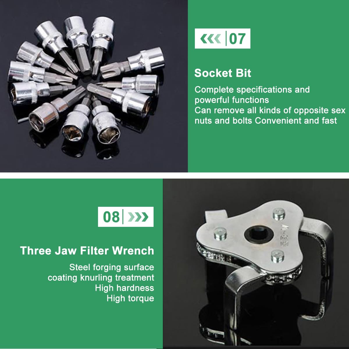 Σετ Εργαλείων Αυτοκινήτου 121 Τεμαχίων με Κασετίνα Σετ Εργαλείων Αυτοκινήτου 121 Τεμαχίων με Κασετίνα