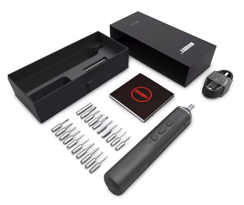 Σετ Ηλεκτρικό Κατσαβίδι Jakemy JM-Υ01 με 20τεμ Ανταλλακτικές Μαγνητικές Μύτες Σετ Ηλεκτρικό Κατσαβίδι Jakemy JM-Υ01 με 20τεμ Ανταλλακτικές Μαγνητικές Μύτες
