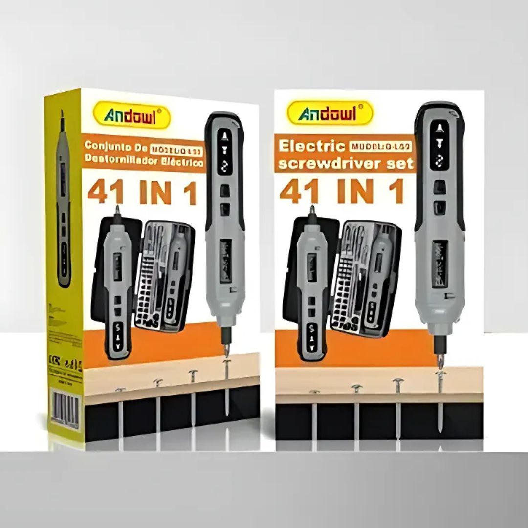 Σετ Ηλεκτρικών Κατσαβιδιών 41 σε 1 - Andowl Σετ Ηλεκτρικών Κατσαβιδιών 41 σε 1 - Andowl
