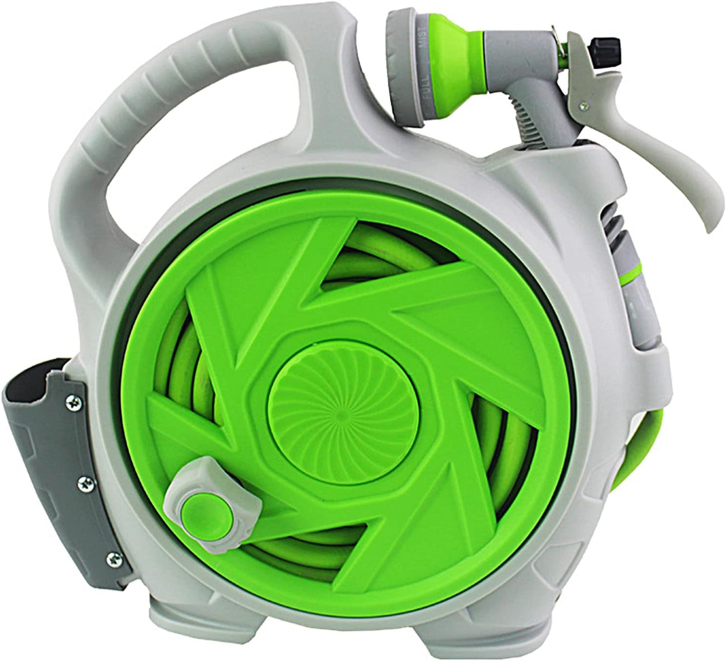 Σετ Καρούλι με Λάστιχο Ποτίσματος 15m & Μεταλλικό Πιστόλι Πολλαπλών Λειτουργιών Σετ Καρούλι με Λάστιχο Ποτίσματος 15m & Μεταλλικό Πιστόλι Πολλαπλών Λειτουργιών