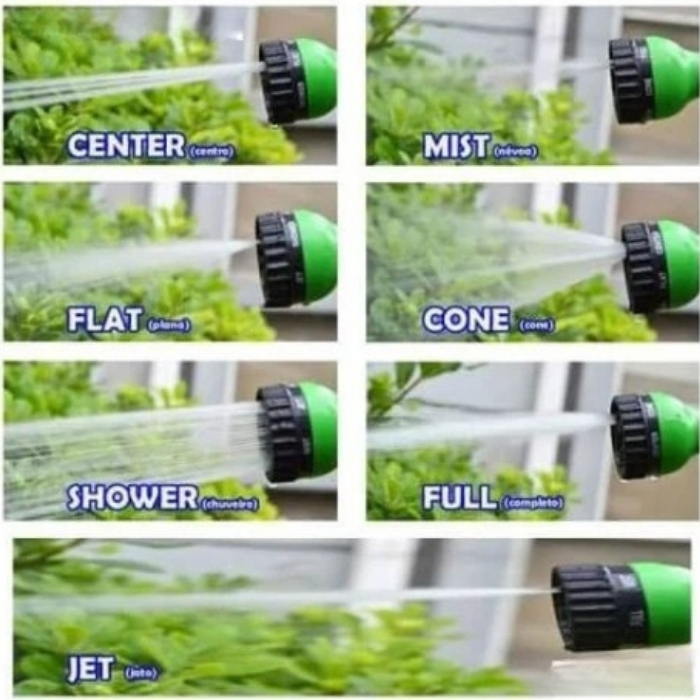 Σετ Καρούλι με Λάστιχο Ποτίσματος 20m & Πιστόλι 7 Θέσεων Σετ Καρούλι με Λάστιχο Ποτίσματος 20m & Πιστόλι 7 Θέσεων