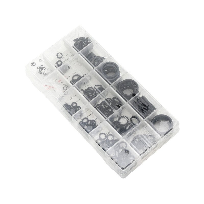 Σετ Κασετίνα 225τμχ με Λάστιχα O-ring Στεγανοποίησης Τσιμούχες Σετ Κασετίνα 225τμχ με Λάστιχα O-ring Στεγανοποίησης Τσιμούχες