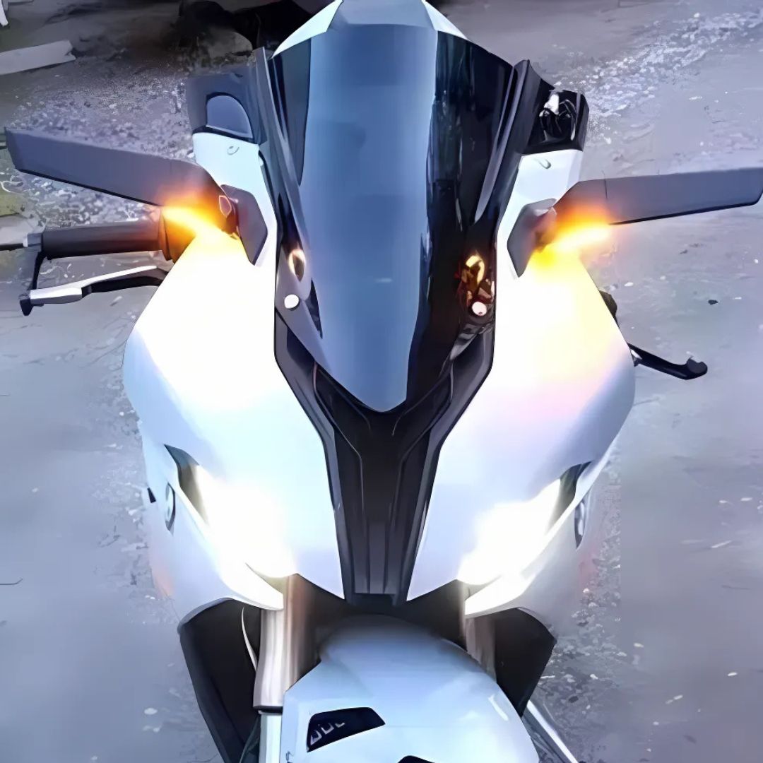 Σετ Καθρέφτες Μοτοσυκλέτας Περιστρεφόμενοι Αλουμινίου με LED 2τμχ 230 x 86 x 48 mm Σετ Καθρέφτες Μοτοσυκλέτας Περιστρεφόμενοι Αλουμινίου με LED 2τμχ 230 x 86 x 48 mm