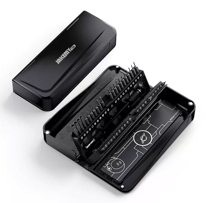 Σετ Κατσαβιδιών Ακριβείας 47 Τεμαχίων Jakemy με Κασετίνα CR-V Σετ Κατσαβιδιών Ακριβείας 47 Τεμαχίων Jakemy με Κασετίνα CR-V