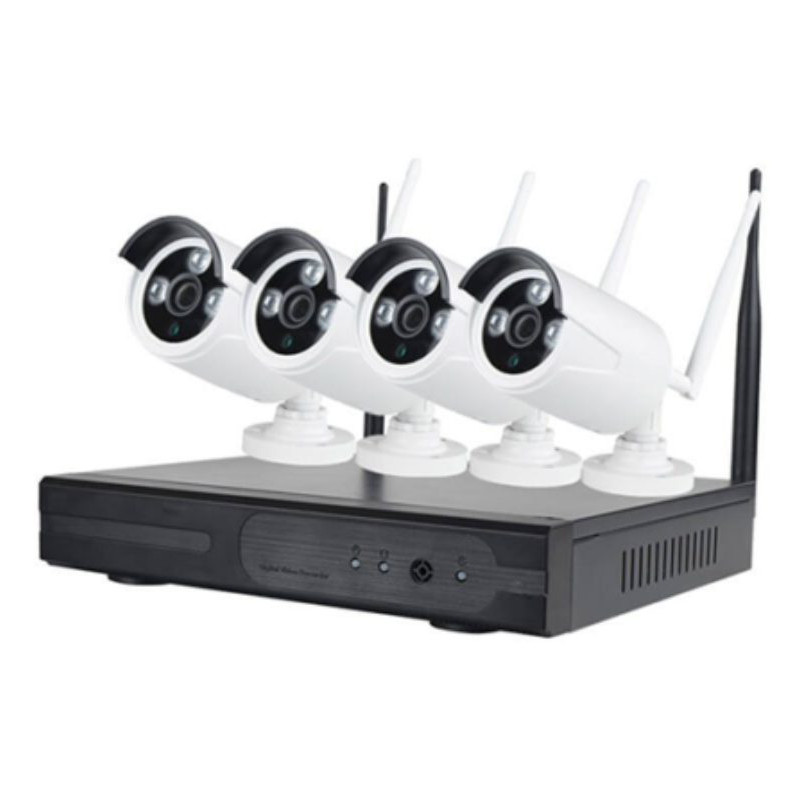 Σετ κλειστού κυκλώματος JORTAN με Ασύρματο Καταγραφικό και 4 Ασύρματες Κάμερες Bullet 2Mp Σετ κλειστού κυκλώματος JORTAN με Ασύρματο Καταγραφικό και 4 Ασύρματες Κάμερες Bullet 2Mp