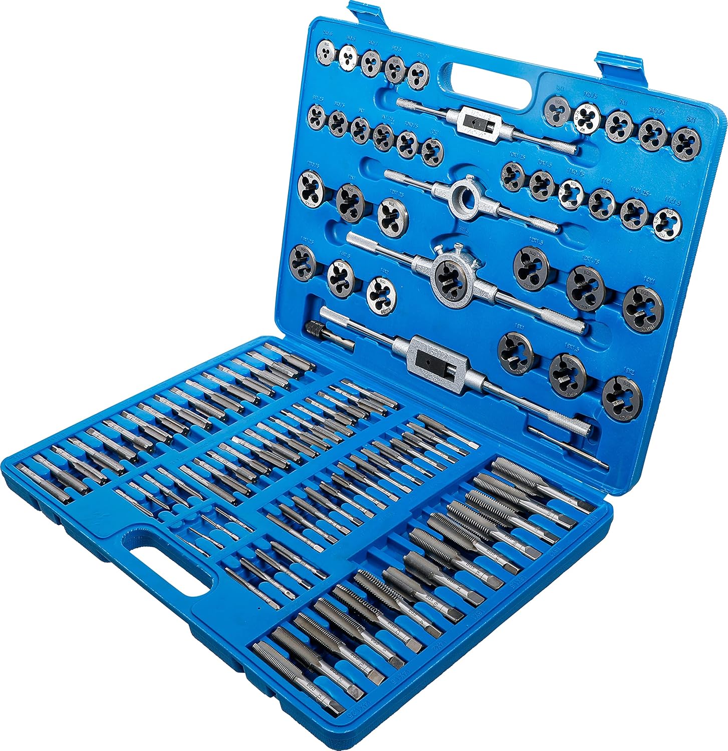 Σετ Κολαούζα και Φιλιέρες μα Μανέλα από Ατσάλι - 110 Τεμάχια σε Πλαστικό Βαλιτσάκι Μεταφοράς Σετ Κολαούζα και Φιλιέρες μα Μανέλα από Ατσάλι - 110 Τεμάχια σε Πλαστικό Βαλιτσάκι Μεταφοράς