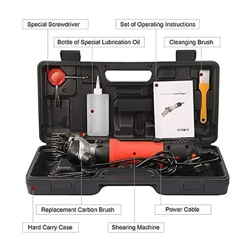 Σετ Κουρευτικής Μηχανής Προβάτων, Ζώων Φάρμας και Αγρού με 6 Ταχύτητες και Αξεσουάρ – Sheep Professional Electric Grooming Clipper Σετ Κουρευτικής Μηχανής Προβάτων, Ζώων Φάρμας και Αγρού με 6 Ταχύτητες και Αξεσουάρ – Sheep Professional Electric Grooming Clipper