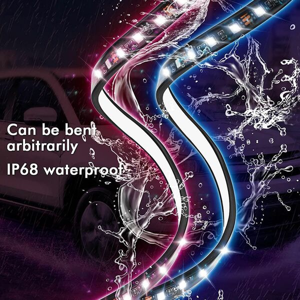 Σετ Led Ταινίες RGB Music για Κάτω από το Αυτοκίνητο Underbody Tube με Τηλεχειριστήριο Σετ Led Ταινίες RGB Music για Κάτω από το Αυτοκίνητο Underbody Tube με Τηλεχειριστήριο